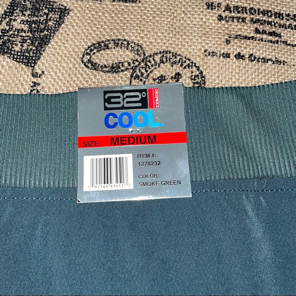 32 Degrees Cool NWT! Smoke Green Stretch Woven Skort Size M - Picture 10 of 14